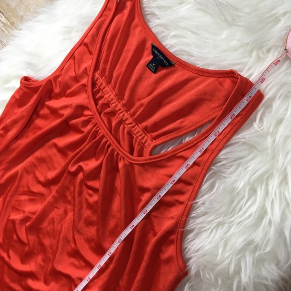 Banana Republic Orange Racerback Tank - Picture 5 of 8